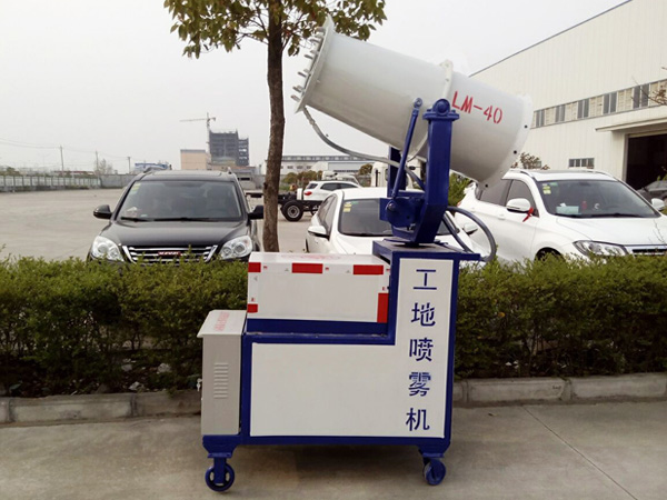 30米手推工地除塵噴霧機(jī) 定制20-100米霧炮車(chē)