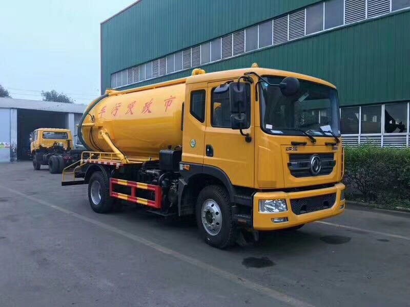 東風12方吸污車圖片配置詳解