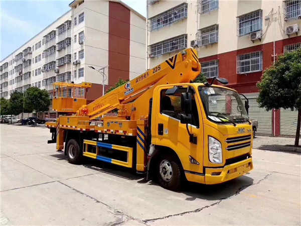 國六22米伸縮臂高空作業車-程力威牌CLW5086JGKJ6高空作業車