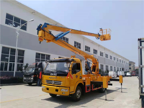 國五東風單排18米高空作業車-程力高空作業車